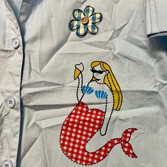 Cider Mermaid Short Sleeve Shirt - Picture 9 of 14